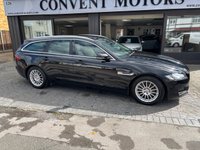 USED 2017 67 JAGUAR XF 2.0d Prestige Sportbrake 5dr Diesel Auto Euro 6 (s/s) (163 ps) SAY NAV, BEIGE LEATHER HEATED SEATS