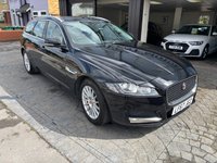 USED 2017 67 JAGUAR XF 2.0d Prestige Sportbrake 5dr Diesel Auto Euro 6 (s/s) (163 ps) SAY NAV, BEIGE LEATHER HEATED SEATS