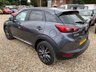 USED 2018 18 MAZDA CX-3 2.0 SKYACTIV-G Sport Nav SUV 5dr Petrol Manual Euro 6 (s/s) (121 ps) ONLY 54,143 MILES+7 INCH COLOUR TOUCHSCREEN DISPLAY WHICH FEATURES SATELLITE NAVIGATION+RADIO-CD-MP3 PREMIUM BOSE SOUND SYSTEM+BLUETOOTH AUDIO STREAMING+AUTOMATIC CLIMATE CONTROL AIR-CONDITIONING+LANE DEPARTURE WARNING+LUXURIOUS HEATED SEATS+HEATED STEERING WHEEL+DUSK SENSING AUTOMATIC HEADLIGHTS+RAIN-SENSING WINDSCREEN WIPERS+PARKING ASSISTANCE WITH PARKING CAMERA+'METEOR GREY' PAINT+18 INCH ALLOY WHEELS.