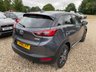 USED 2018 18 MAZDA CX-3 2.0 SKYACTIV-G Sport Nav SUV 5dr Petrol Manual Euro 6 (s/s) (121 ps) ONLY 54,143 MILES+7 INCH COLOUR TOUCHSCREEN DISPLAY WHICH FEATURES SATELLITE NAVIGATION+RADIO-CD-MP3 PREMIUM BOSE SOUND SYSTEM+BLUETOOTH AUDIO STREAMING+AUTOMATIC CLIMATE CONTROL AIR-CONDITIONING+LANE DEPARTURE WARNING+LUXURIOUS HEATED SEATS+HEATED STEERING WHEEL+DUSK SENSING AUTOMATIC HEADLIGHTS+RAIN-SENSING WINDSCREEN WIPERS+PARKING ASSISTANCE WITH PARKING CAMERA+'METEOR GREY' PAINT+18 INCH ALLOY WHEELS.