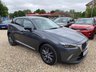 USED 2018 18 MAZDA CX-3 2.0 SKYACTIV-G Sport Nav SUV 5dr Petrol Manual Euro 6 (s/s) (121 ps) ONLY 54,143 MILES+7 INCH COLOUR TOUCHSCREEN DISPLAY WHICH FEATURES SATELLITE NAVIGATION+RADIO-CD-MP3 PREMIUM BOSE SOUND SYSTEM+BLUETOOTH AUDIO STREAMING+AUTOMATIC CLIMATE CONTROL AIR-CONDITIONING+LANE DEPARTURE WARNING+LUXURIOUS HEATED SEATS+HEATED STEERING WHEEL+DUSK SENSING AUTOMATIC HEADLIGHTS+RAIN-SENSING WINDSCREEN WIPERS+PARKING ASSISTANCE WITH PARKING CAMERA+'METEOR GREY' PAINT+18 INCH ALLOY WHEELS.