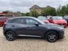 USED 2018 18 MAZDA CX-3 2.0 SKYACTIV-G Sport Nav SUV 5dr Petrol Manual Euro 6 (s/s) (121 ps) ONLY 54,143 MILES+7 INCH COLOUR TOUCHSCREEN DISPLAY WHICH FEATURES SATELLITE NAVIGATION+RADIO-CD-MP3 PREMIUM BOSE SOUND SYSTEM+BLUETOOTH AUDIO STREAMING+AUTOMATIC CLIMATE CONTROL AIR-CONDITIONING+LANE DEPARTURE WARNING+LUXURIOUS HEATED SEATS+HEATED STEERING WHEEL+DUSK SENSING AUTOMATIC HEADLIGHTS+RAIN-SENSING WINDSCREEN WIPERS+PARKING ASSISTANCE WITH PARKING CAMERA+'METEOR GREY' PAINT+18 INCH ALLOY WHEELS.