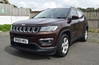 USED 2019 69 JEEP COMPASS 1.6 MultiJetII Longitude SUV 5dr Diesel Manual Euro 6 (s/s) (120 ps) 