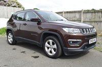 USED 2019 69 JEEP COMPASS 1.6 MultiJetII Longitude SUV 5dr Diesel Manual Euro 6 (s/s) (120 ps) 