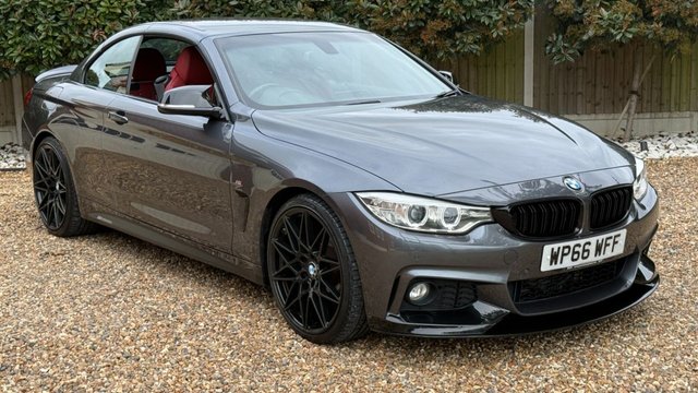 2017 66 BMW 4 SERIES 2.0 420d M Sport Convertible 2dr Diesel Auto Euro 6 (s/s) (190 ps) 