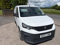USED 2023 23 PEUGEOT PARTNER 1.5 BlueHDi 950 Professional Premium + Long Panel Van 6dr Diesel Manual LWB Euro 6 (s/s) (100 bhp) 