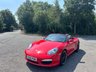 USED 2009 09 PORSCHE BOXSTER 3.4 987 S Convertible 2dr Petrol Manual (223 g/km, 310 bhp)-Lovely Example, Finished In Rare Guards Red-Heated Stone Grey Leather Upholstery-Sound Package Plus-Wind Deflector-Rear Park Assist-6 Speed Manual-Bluetooth-Satnav-19 Inch Carrera Sport Alloy Wheels-What a Car. 