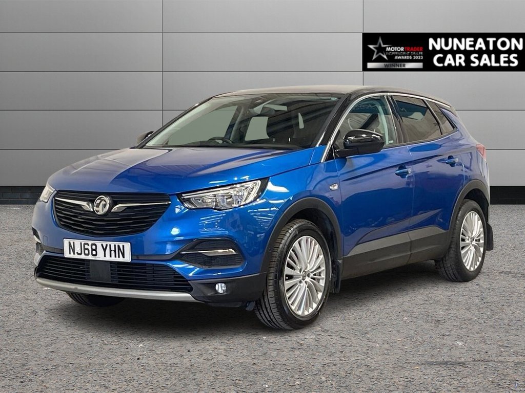 USED 2018 68 VAUXHALL GRANDLAND X 1.2 Turbo Sport Nav SUV 5dr Petrol Manual Euro 6 (s/s) (130 ps) APPLE CAR PLAY AND ANDROID AUTO