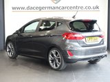 USED 2021 21 FORD FIESTA 1.0T EcoBoost MHEV ST-Line X Edition Hatchback 5dr Petrol Manual Euro 6 (s/s) (125 ps) LOW MILEAGE FIESTA - COMES WITH A DOCUMENTED SERVICE HISTORY + SATELLITE NAVIGATION + BANG AND OLUFSEN SOUND SYSTEM + APPLE CARPLAY / ANDROID AUTO + BLUETOOTH CONNECTIVITY + DAB DIGITAL RADIO + IN CAR ENTERTAINMENT WITH TOUCH SCREEN MEDIA DISPLAY + CLIMATE CONTROL + AIR CONDITIONING + LANE ASSIST + ECO STOP START SYSTEM + AUTOMATIC LED HEADLIGHTS + LED DAY TIME RUNNING LIGHTS + SELECTABLE DRIVING MODES + PARKING SENSORS + LEATHER MULTI FUNCTIONAL STEERING WHEEL + KEYLESS START + AUTOMATIC WIPERS