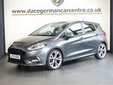 USED 2021 21 FORD FIESTA 1.0T EcoBoost MHEV ST-Line X Edition Hatchback 5dr Petrol Manual Euro 6 (s/s) (125 ps) LOW MILEAGE FIESTA - COMES WITH A DOCUMENTED SERVICE HISTORY + SATELLITE NAVIGATION + BANG AND OLUFSEN SOUND SYSTEM + APPLE CARPLAY / ANDROID AUTO + BLUETOOTH CONNECTIVITY + DAB DIGITAL RADIO + IN CAR ENTERTAINMENT WITH TOUCH SCREEN MEDIA DISPLAY + CLIMATE CONTROL + AIR CONDITIONING + LANE ASSIST + ECO STOP START SYSTEM + AUTOMATIC LED HEADLIGHTS + LED DAY TIME RUNNING LIGHTS + SELECTABLE DRIVING MODES + PARKING SENSORS + LEATHER MULTI FUNCTIONAL STEERING WHEEL + KEYLESS START + AUTOMATIC WIPERS