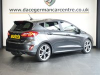 USED 2021 21 FORD FIESTA 1.0T EcoBoost MHEV ST-Line X Edition Hatchback 5dr Petrol Manual Euro 6 (s/s) (125 ps) LOW MILEAGE FIESTA - COMES WITH A DOCUMENTED SERVICE HISTORY + SATELLITE NAVIGATION + BANG AND OLUFSEN SOUND SYSTEM + APPLE CARPLAY / ANDROID AUTO + BLUETOOTH CONNECTIVITY + DAB DIGITAL RADIO + IN CAR ENTERTAINMENT WITH TOUCH SCREEN MEDIA DISPLAY + CLIMATE CONTROL + AIR CONDITIONING + LANE ASSIST + ECO STOP START SYSTEM + AUTOMATIC LED HEADLIGHTS + LED DAY TIME RUNNING LIGHTS + SELECTABLE DRIVING MODES + PARKING SENSORS + LEATHER MULTI FUNCTIONAL STEERING WHEEL + KEYLESS START + AUTOMATIC WIPERS