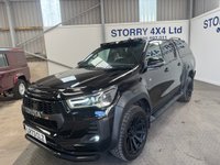USED 2023 73 TOYOTA HI-LUX 2.8 D-4D GR SPORT Pickup Double Cab 4dr Diesel Auto 4WD Euro 6 (s/s) (204 ps) 2.8 AUTO+SAT NAV+HEATED SEATS