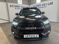 USED 2023 73 TOYOTA HI-LUX 2.8 D-4D GR SPORT Pickup Double Cab 4dr Diesel Auto 4WD Euro 6 (s/s) (204 ps) 2.8 AUTO+SAT NAV+HEATED SEATS