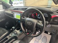 USED 2023 73 TOYOTA HI-LUX 2.8 D-4D GR SPORT Pickup Double Cab 4dr Diesel Auto 4WD Euro 6 (s/s) (204 ps) 2.8 AUTO+SAT NAV+HEATED SEATS