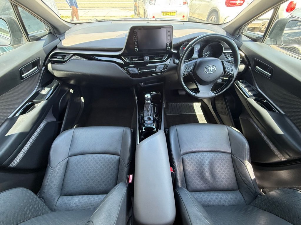 USED 2021 21 TOYOTA C-HR 1.8 VVT-h GPF Excel SUV 5dr Petrol Hybrid CVT Euro 6 (s/s) (122 ps) AUTO+HYBRID+TOYOTA HISTORY