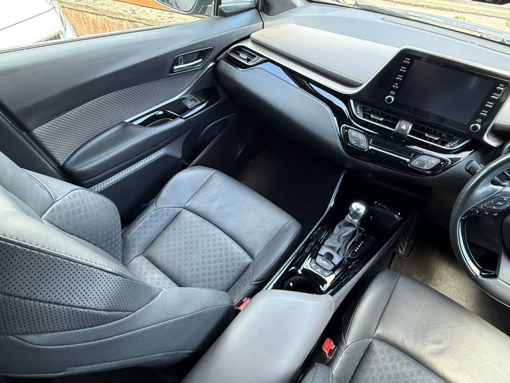 USED 2021 21 TOYOTA C-HR 1.8 VVT-h GPF Excel SUV 5dr Petrol Hybrid CVT Euro 6 (s/s) (122 ps) AUTO+HYBRID+TOYOTA HISTORY
