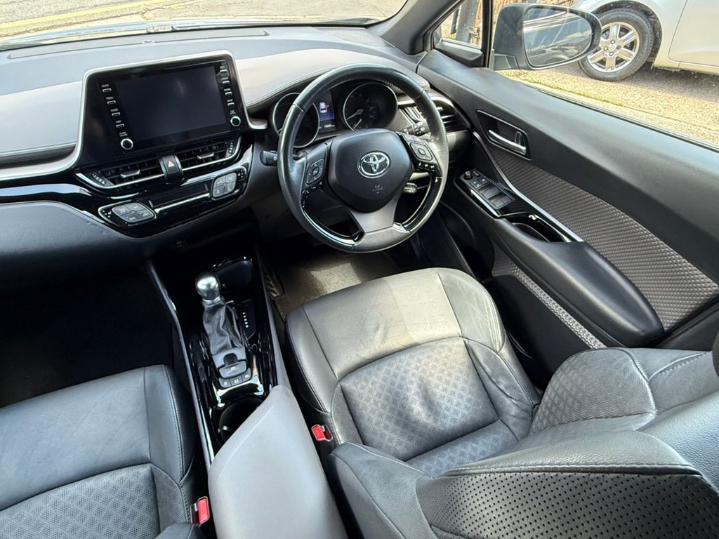USED 2021 21 TOYOTA C-HR 1.8 VVT-h GPF Excel SUV 5dr Petrol Hybrid CVT Euro 6 (s/s) (122 ps) AUTO+HYBRID+TOYOTA HISTORY