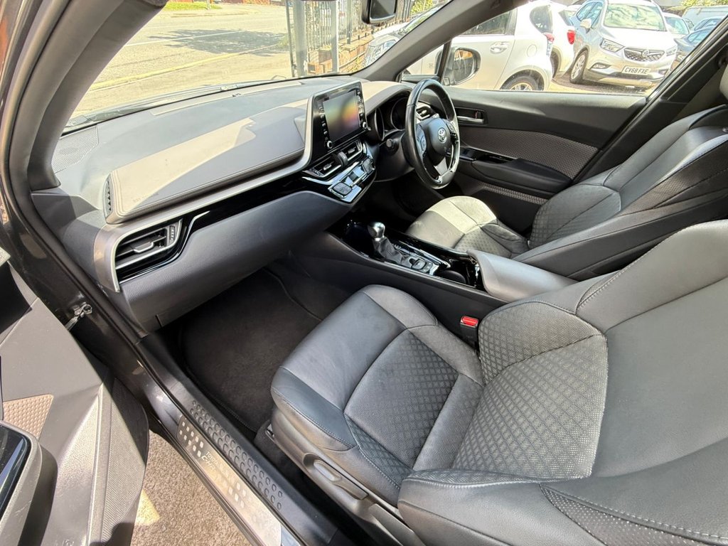 USED 2021 21 TOYOTA C-HR 1.8 VVT-h GPF Excel SUV 5dr Petrol Hybrid CVT Euro 6 (s/s) (122 ps) AUTO+HYBRID+TOYOTA HISTORY