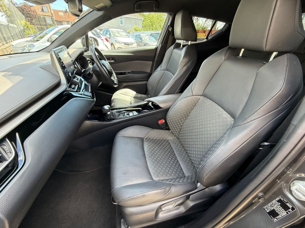 USED 2021 21 TOYOTA C-HR 1.8 VVT-h GPF Excel SUV 5dr Petrol Hybrid CVT Euro 6 (s/s) (122 ps) AUTO+HYBRID+TOYOTA HISTORY