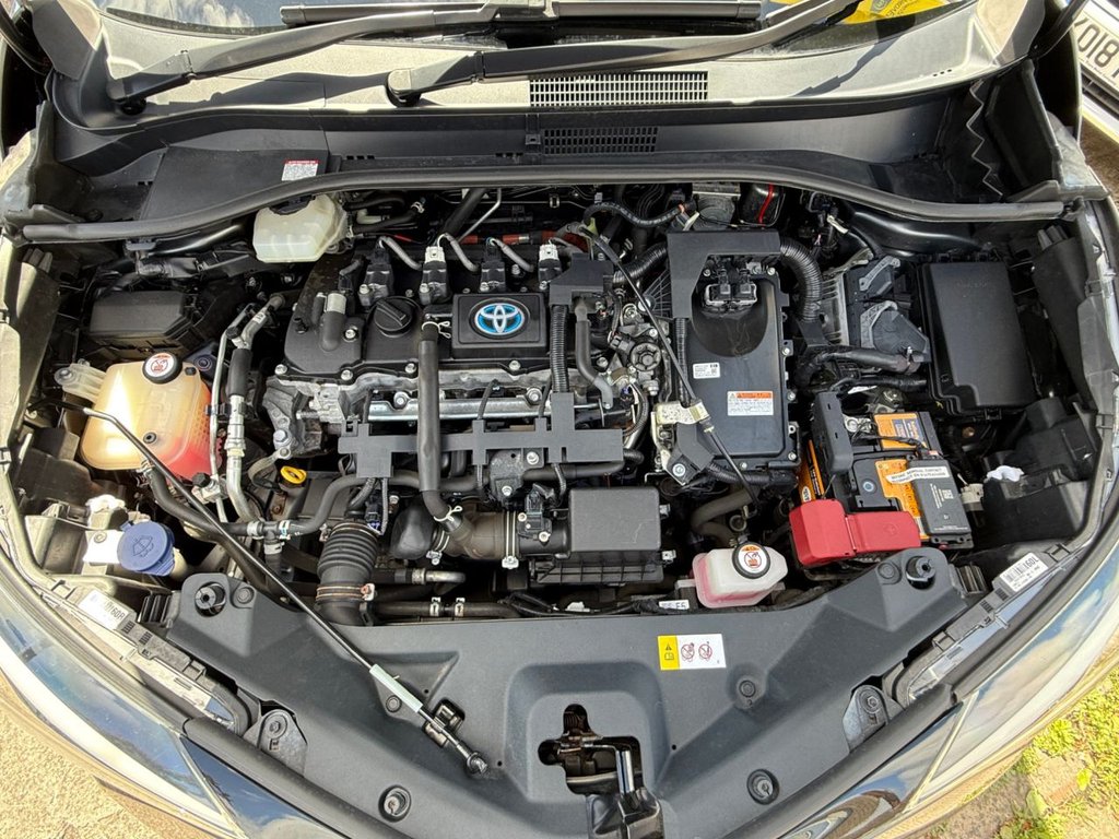 USED 2021 21 TOYOTA C-HR 1.8 VVT-h GPF Excel SUV 5dr Petrol Hybrid CVT Euro 6 (s/s) (122 ps) AUTO+HYBRID+TOYOTA HISTORY