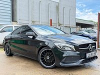 USED 2019 19 MERCEDES-BENZ CLA 1.6 CLA200 AMG Line Night Edition (Plus) Coupe Euro 6 (s/s) 4dr PAN ROOF H SEATS R CAM ETC