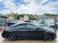 USED 2019 19 MERCEDES-BENZ CLA 1.6 CLA200 AMG Line Night Edition (Plus) Coupe Euro 6 (s/s) 4dr PAN ROOF H SEATS R CAM ETC