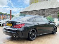USED 2019 19 MERCEDES-BENZ CLA 1.6 CLA200 AMG Line Night Edition (Plus) Coupe Euro 6 (s/s) 4dr PAN ROOF H SEATS R CAM ETC
