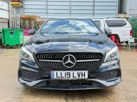 USED 2019 19 MERCEDES-BENZ CLA 1.6 CLA200 AMG Line Night Edition (Plus) Coupe Euro 6 (s/s) 4dr PAN ROOF H SEATS R CAM ETC