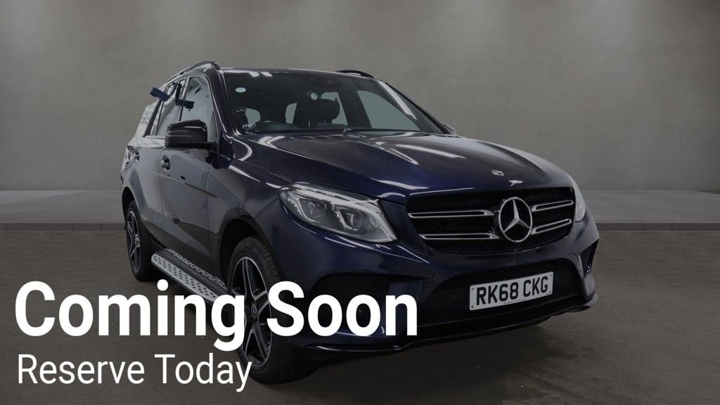 USED 2018 68 MERCEDES-BENZ GLE 3.0 GLE350d V6 AMG Night Edition SUV 5dr Diesel G-Tronic 4MATIC Euro 6 (s/s) (258 ps) 