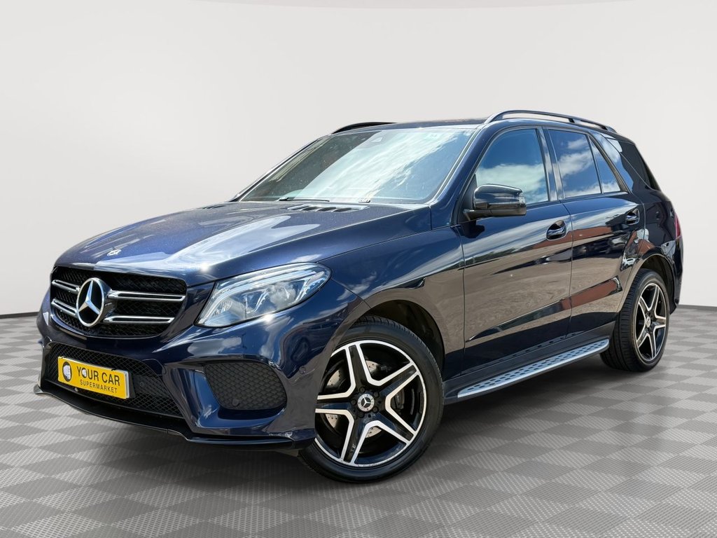USED 2018 68 MERCEDES-BENZ GLE 3.0 GLE350d V6 AMG Night Edition SUV 5dr Diesel G-Tronic 4MATIC Euro 6 (s/s) (258 ps) Rear-Seat Entertainment|TowBar