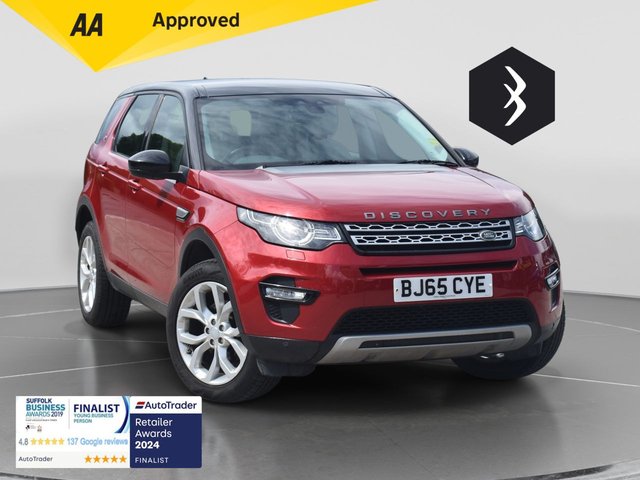 View our LAND ROVER DISCOVERY SPORT