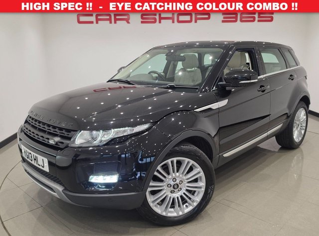2013 LAND ROVER RANGE ROVER EVOQUE 2.2 SD4 Prestige SUV 5dr Diesel Auto 4WD Euro 5 (190 ps) £7490.00