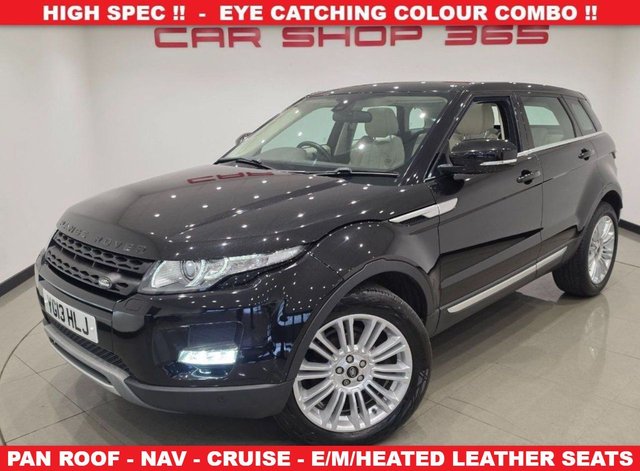 View our LAND ROVER RANGE ROVER EVOQUE