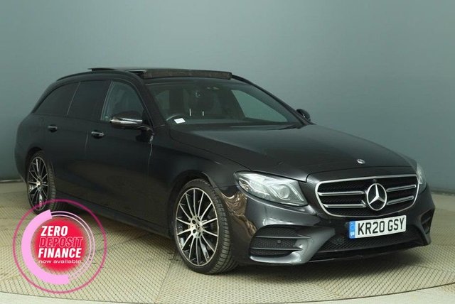 View our Mercedes-Benz E-Class 2.0 E300d AMG Line Night Edition (Premium Plus) Estate 5dr Diesel G-Tronic+ Euro 6 (s/s) (245 ps)