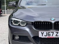 USED 2017 67 BMW 3 SERIES 330d 3.0 M-Sport Shadow Edition [Nav] 4dr - &pound;4k Extras! RED LEATHER | PRO NAV | HK