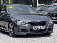 USED 2017 67 BMW 3 SERIES 330d 3.0 M-Sport Shadow Edition [Nav] 4dr - &pound;4k Extras! RED LEATHER | PRO NAV | HK