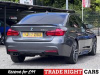 USED 2017 67 BMW 3 SERIES 330d 3.0 M-Sport Shadow Edition [Nav] 4dr - &pound;4k Extras! RED LEATHER | PRO NAV | HK