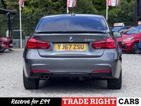 USED 2017 67 BMW 3 SERIES 330d 3.0 M-Sport Shadow Edition [Nav] 4dr - &pound;4k Extras! RED LEATHER | PRO NAV | HK