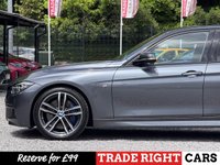 USED 2017 67 BMW 3 SERIES 330d 3.0 M-Sport Shadow Edition [Nav] 4dr - &pound;4k Extras! RED LEATHER | PRO NAV | HK