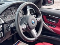 USED 2017 67 BMW 3 SERIES 330d 3.0 M-Sport Shadow Edition [Nav] 4dr - &pound;4k Extras! RED LEATHER | PRO NAV | HK