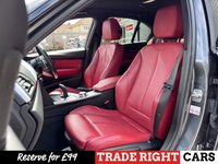 USED 2017 67 BMW 3 SERIES 330d 3.0 M-Sport Shadow Edition [Nav] 4dr - &pound;4k Extras! RED LEATHER | PRO NAV | HK