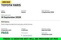 USED 2019 69 TOYOTA YARIS 1.5 VVT-i Y20 Hatchback 5dr Petrol CVT Euro 6 (111 ps) Comprehensive Service History  |  Only 2 Owners From Brand New  |  Set of  2 Keys