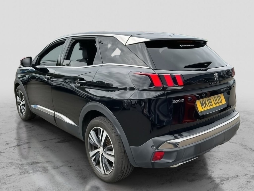 USED 2018 18 PEUGEOT 3008 1.6 THP GT Line SUV 5dr Petrol EAT Euro 6 (s/s) (165 ps) 