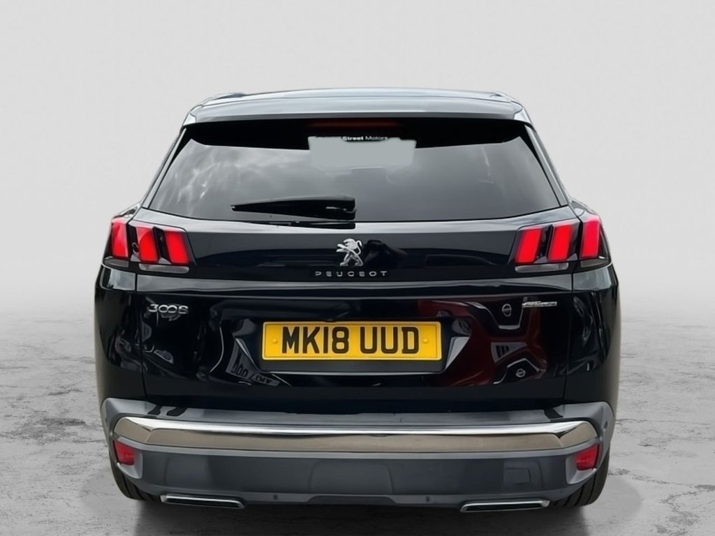 USED 2018 18 PEUGEOT 3008 1.6 THP GT Line SUV 5dr Petrol EAT Euro 6 (s/s) (165 ps) 