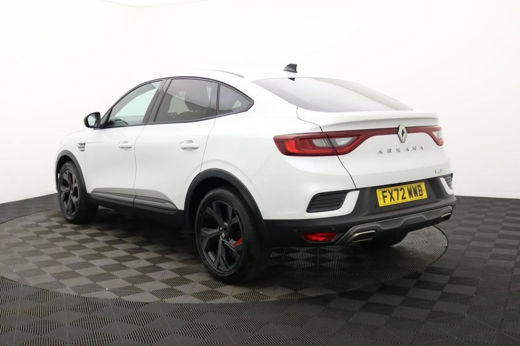 USED 2022 72 RENAULT ARKANA 1.6 E-TECH r.s. line SUV 5dr Petrol Hybrid Auto 2WD Euro 6 (s/s) (145 bhp) Sat Nav, Heated Seats, Keyless