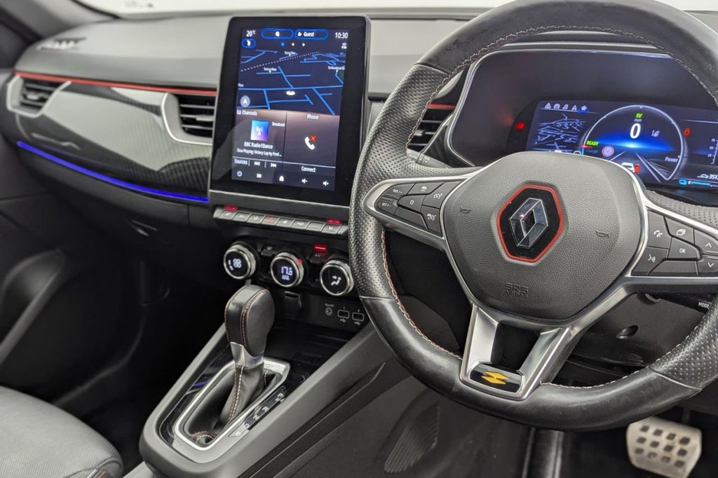 USED 2022 72 RENAULT ARKANA 1.6 E-TECH r.s. line SUV 5dr Petrol Hybrid Auto 2WD Euro 6 (s/s) (145 bhp) Sat Nav, Heated Seats, Keyless