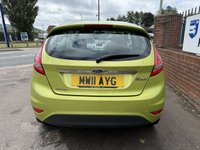 USED 2011 11 FORD FIESTA 1.25 Zetec Hatchback 3dr Petrol Manual (129 g/km, 81 bhp) 