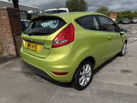 USED 2011 11 FORD FIESTA 1.25 Zetec Hatchback 3dr Petrol Manual (129 g/km, 81 bhp) 