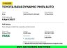USED 2022 22 TOYOTA RAV4 2.5 VVT 18.1kWh Dynamic SUV 5dr Petrol Plug-in Hybrid CVT 4WD Euro 6 (s/s) (306 ps) Full TOYOTA Service History  |  1 Owner From Brand New  |  2 Keys