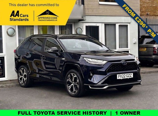 View our Toyota Rav4 2.5 VVT 18.1kWh Dynamic SUV 5dr Petrol Plug-in Hybrid CVT 4WD Euro 6 (s/s) (306 ps)